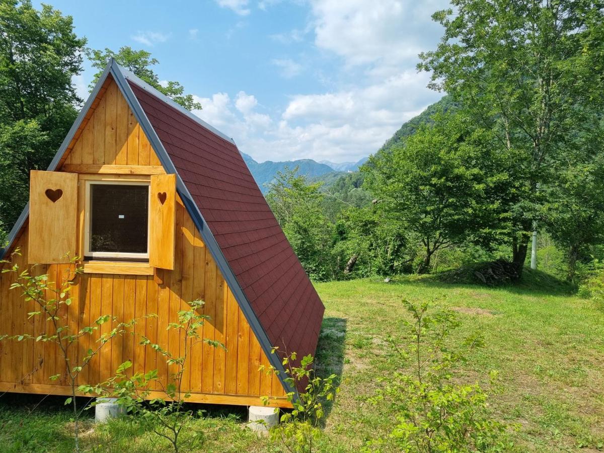Luxusní stan Glamping House ˇvitaˇ Tolmin